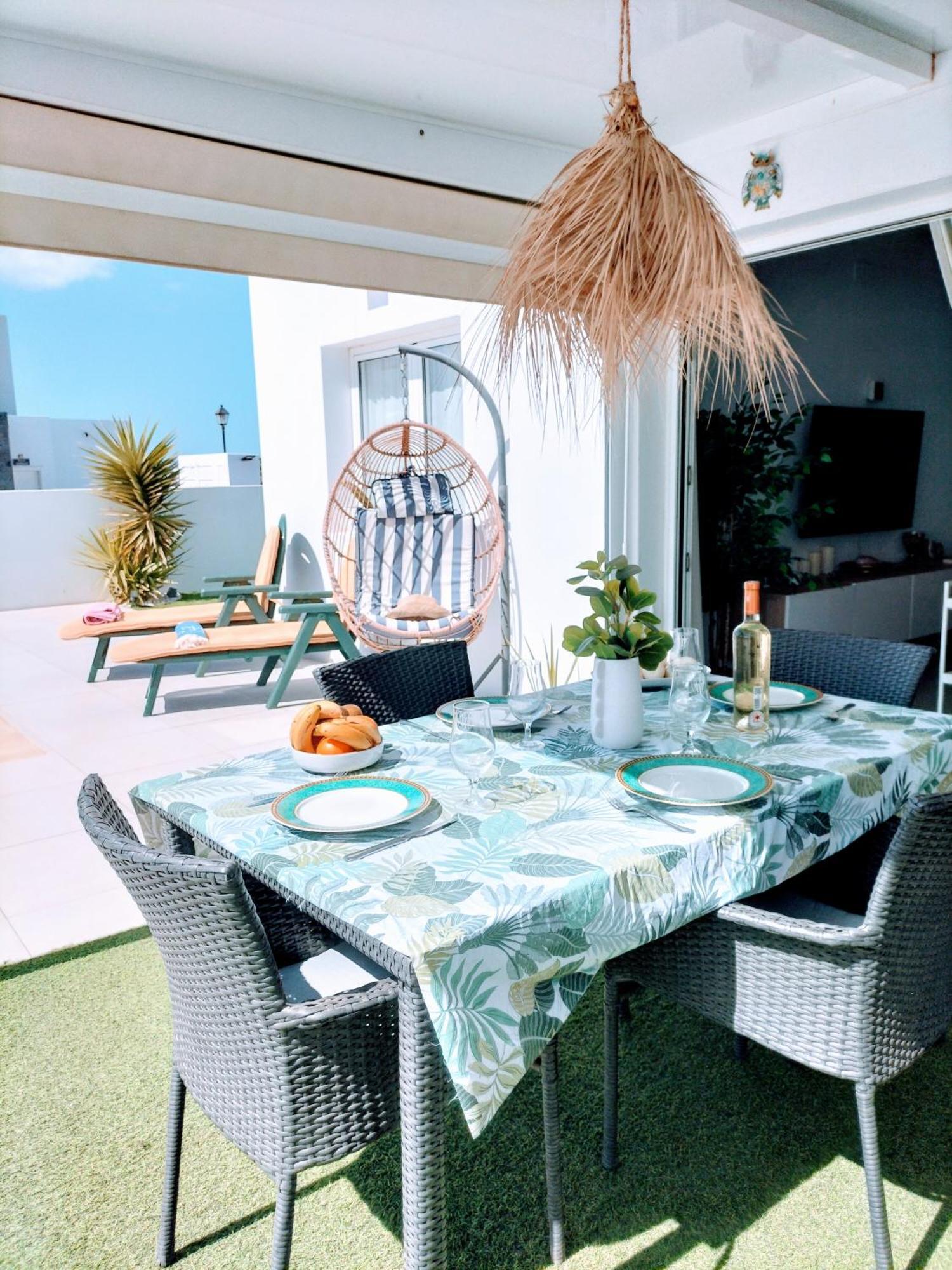 Lovely Villa Agua & Fuego,Heated Pool Playa Blanca  Ngoại thất bức ảnh