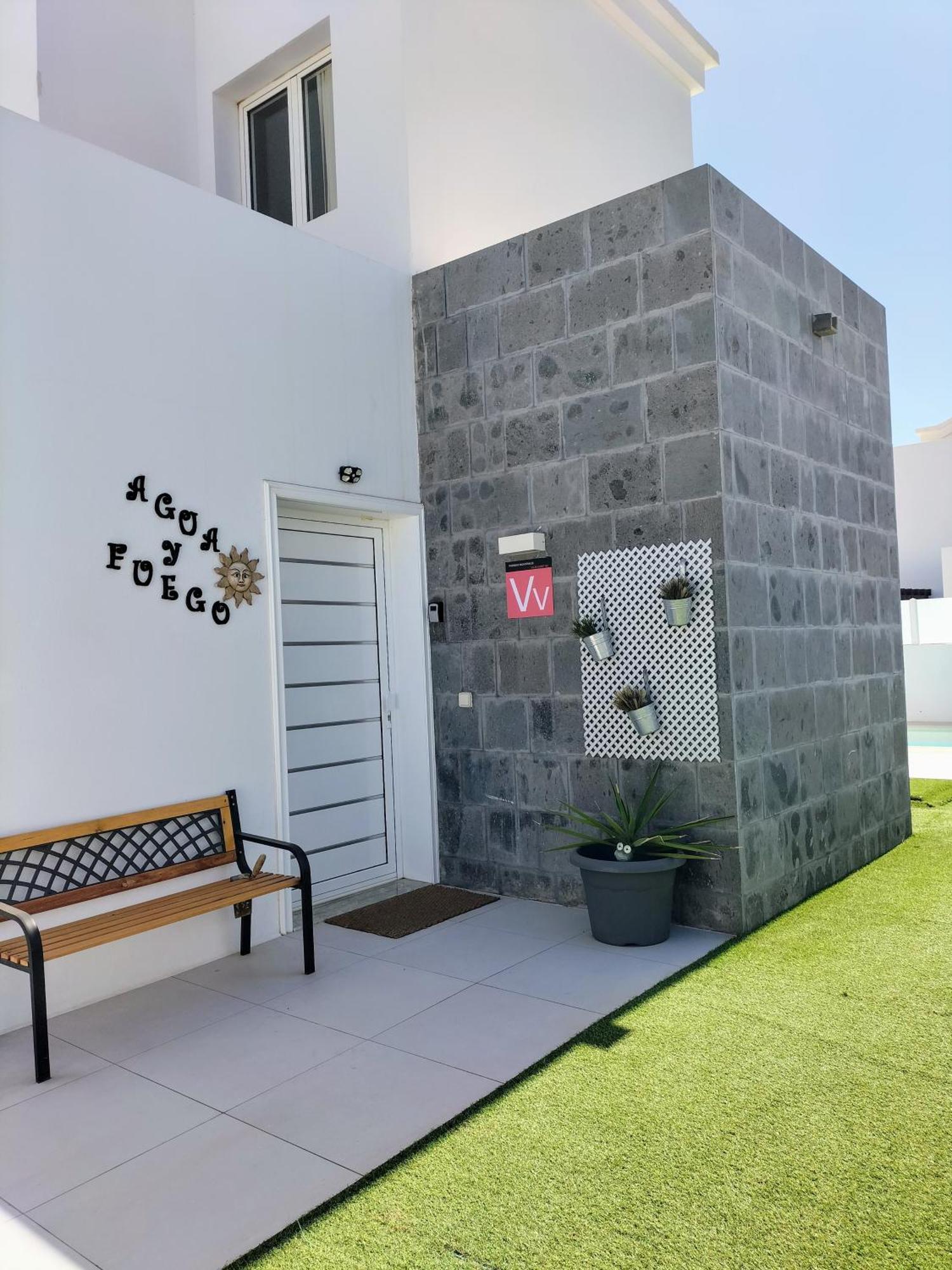 Lovely Villa Agua & Fuego,Heated Pool Playa Blanca  Ngoại thất bức ảnh